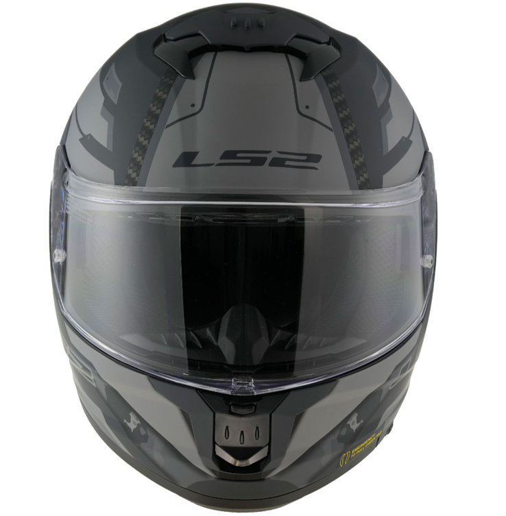 Ls2 Stream 2 Shadow Kapalı Kask Mat Tıtanıum-gri