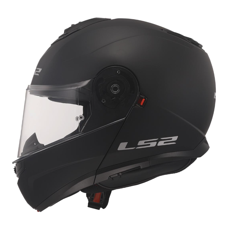 Ls2 Strobe 2 Çene Açılır Kask Mat Siyah