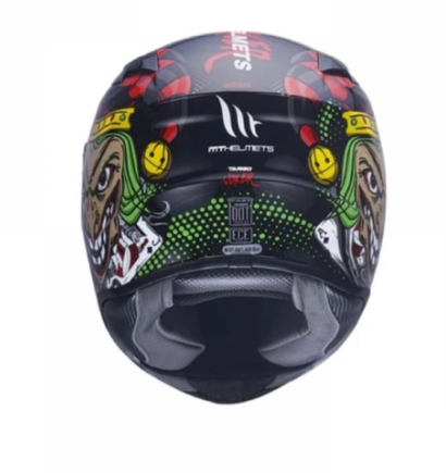 Mt Targo V14 Joker Kapalı Kask A1 00 Siyah Mt0664 X-large