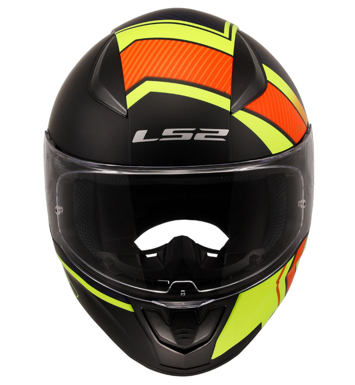 Ls2 Rapıd 2 Extra Kapalı Kask Mat Neon Sarı - Navy Mavi