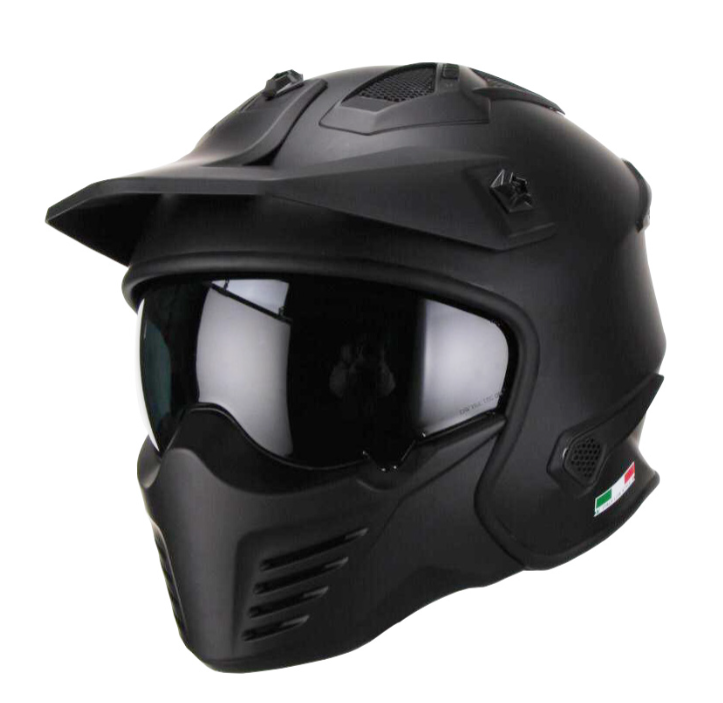 Sway Sw726x Modüler Kask Tokyo Mat Siyah