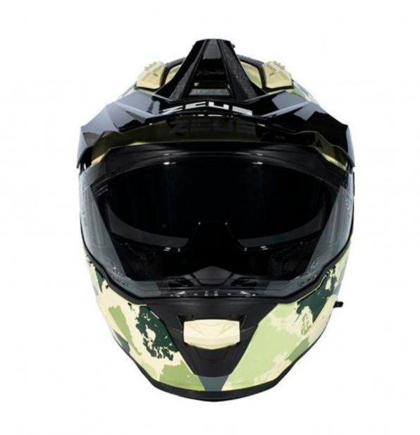 Zeus Zs-913 Bf6 Kapalı Kask Sarı-yeşil