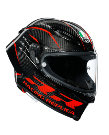 Agv Pısta Gp Rr Performance Carbon Kapalı Kask Kırmızı