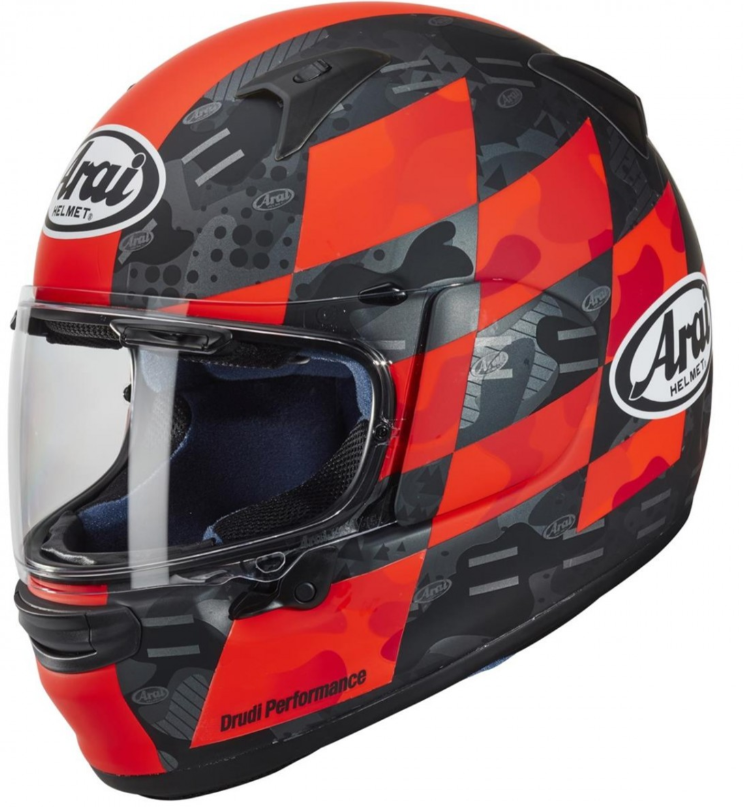 Araı Profıle-v Patch Kapalı Kask Kırmızı