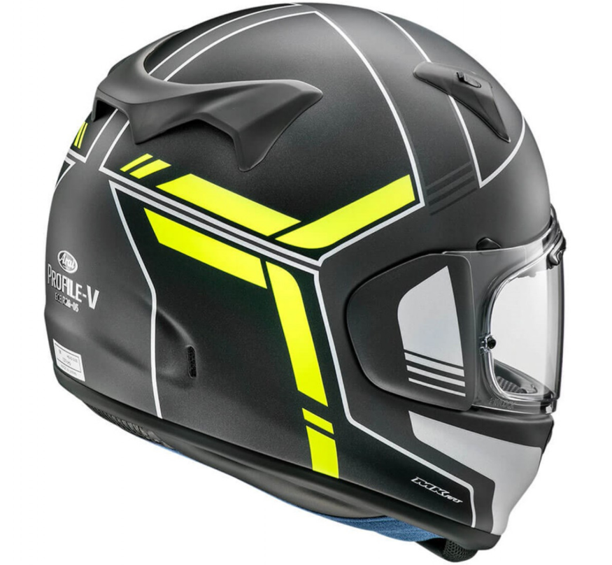 Araı Profıle-v Tube Kapalı Kask Siyah-neon Sarı