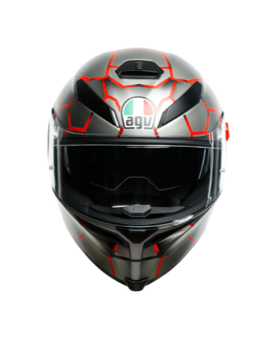 Agv K5 S Kapalı Kask Vulcanum Kırmızı