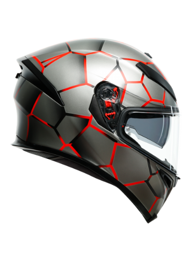 Agv K5 S Kapalı Kask Vulcanum Kırmızı