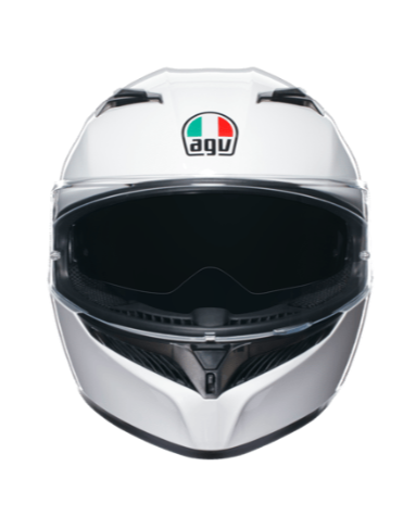 Agv K3 Mono Kapalı Kask Beyaz