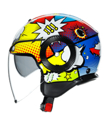 Agv Orbyt Yarım Kask Multı-spray