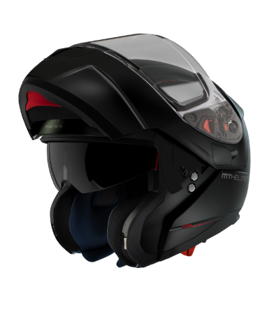 Mt Atom Sv Çene Açılır Kask Mat Siyah