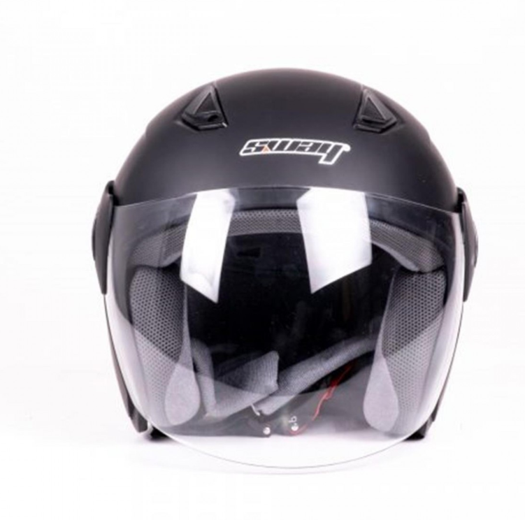 Sway Sw700 Yarım Yazlık Kask Mat Siyah